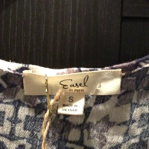 NWT easel Purple, Pink &. Rust Kimono - Picture 2 of 6